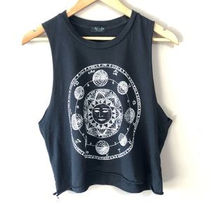 Brandy Melville x John Galt Zodiac Crop Tank